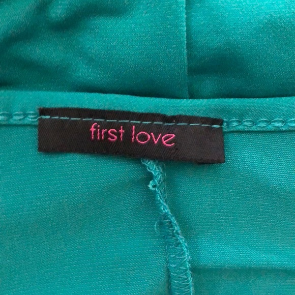 First Love Green Dress - Picture 5 of 6
